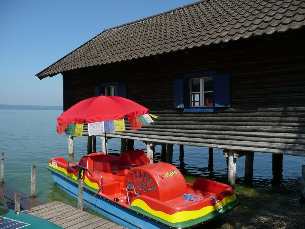 Romantik Hotel Chalet Am Kiental แฮร์ชิง อัม อัมเมอร์เซ ภายนอก รูปภาพ